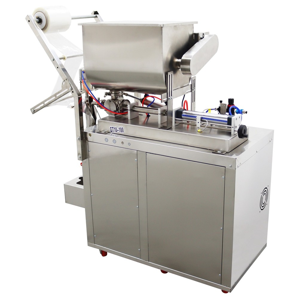 10-100ml Auto Quantitative Fill Machine for Paste&Liquid Horizontal Mix Hopper