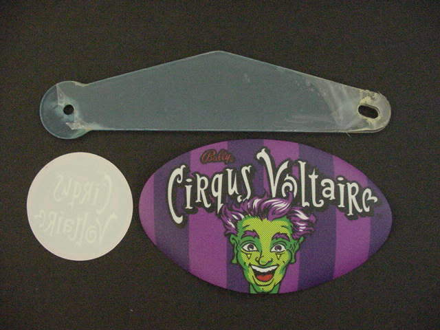 Cirqus Voltaire Sling & Pinball Sticker set