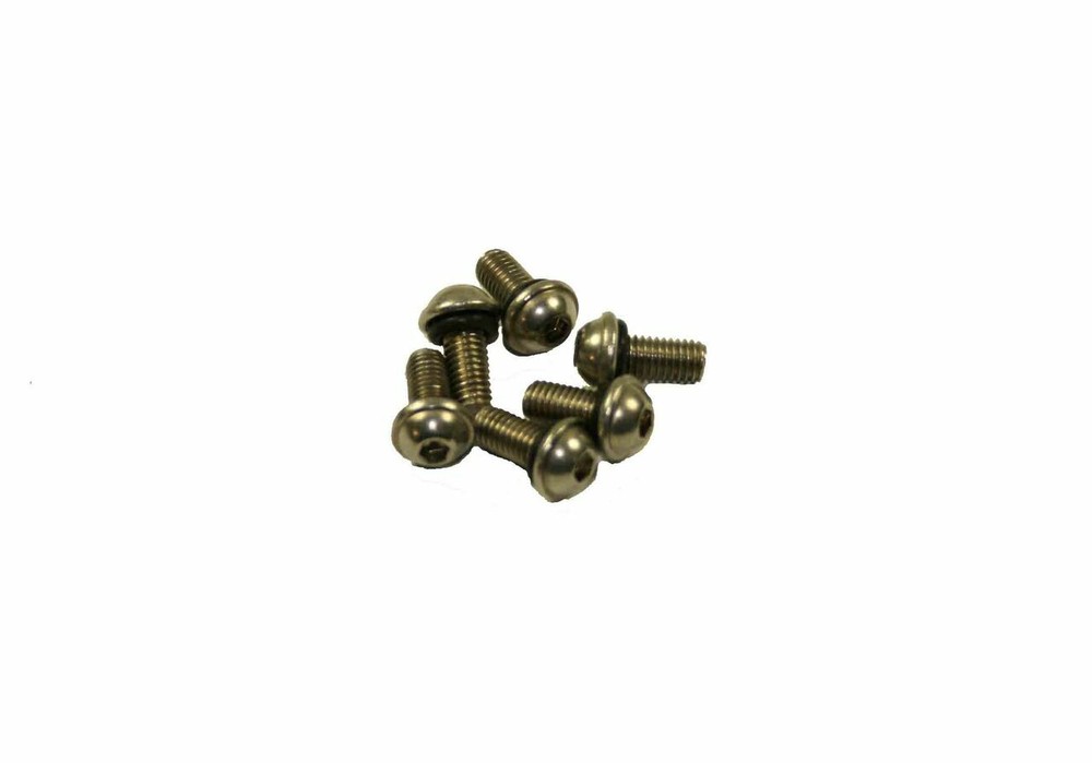 Beadlock with O-ring, 5mm Thread , Low Allen Head 6 Pack