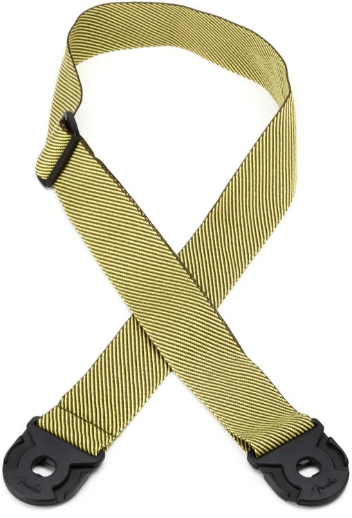 Fender Quick Grip Locking End Guitar Strap - Vintage Tweed