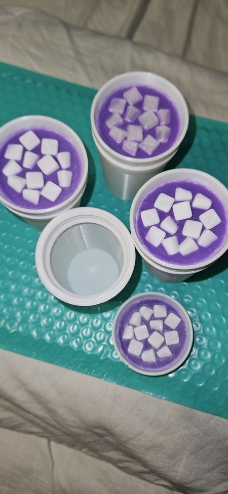 3d Print Lean Cup Herb Container