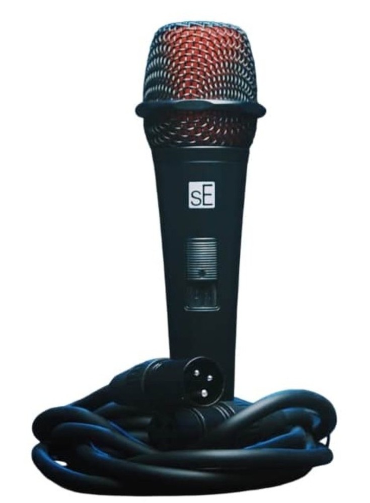 Se Electronics V2 SWITCH XLR Dynamic Handheld Microphone w/XLR to XLR Cable