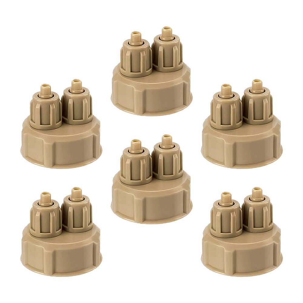 6 Pcs Can Carbon Dioxide Bottle Caps CO