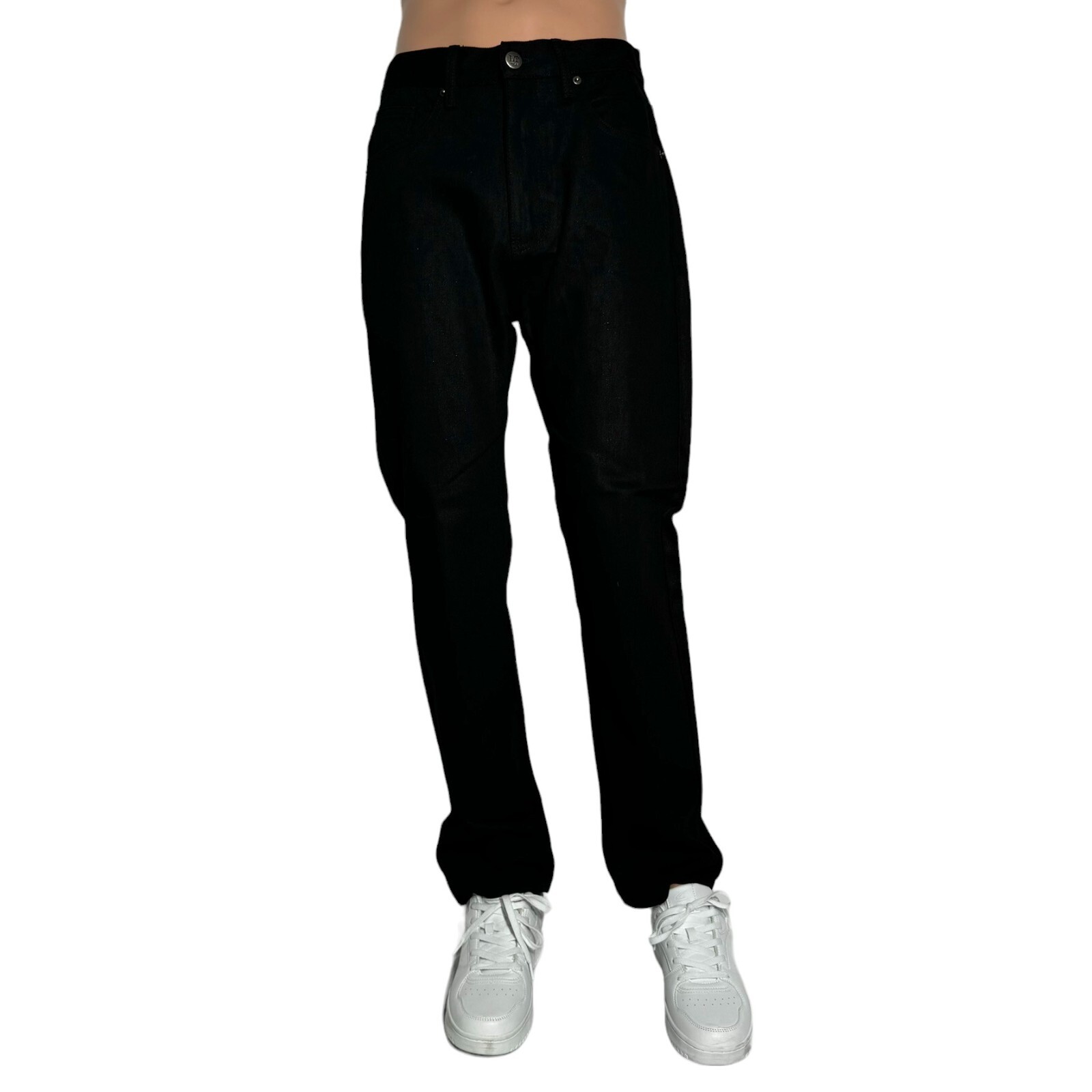 LIME TREE Men's Regular Fit Straight Leg Denim Jeans Size 30-52