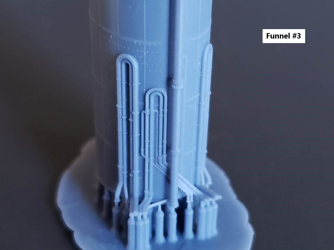 1/350 Titanic Funnels