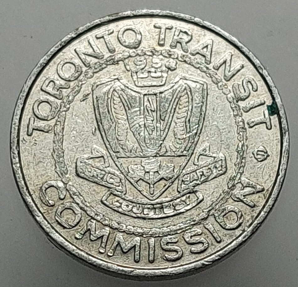Toronto Tranisit Commission TTC Token Canada E25