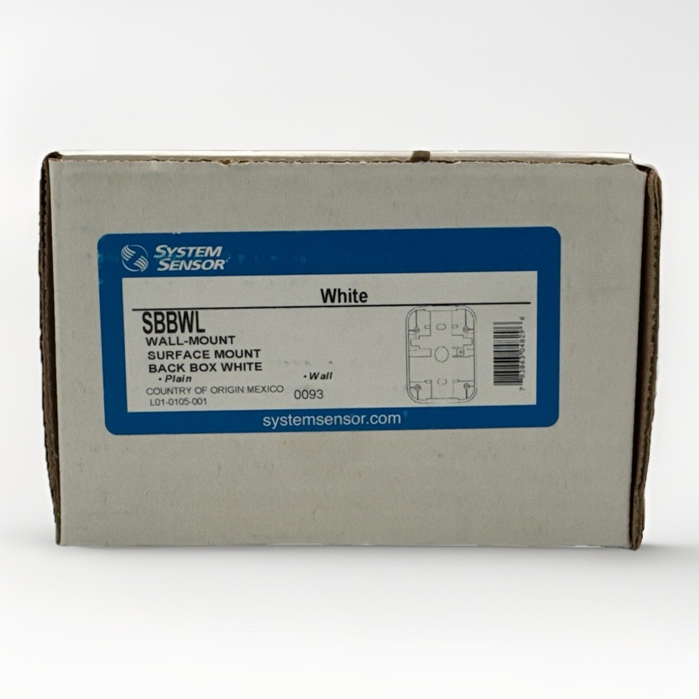 SEALED System Sensor SBBWL Wall Mount White (Free Shipping)