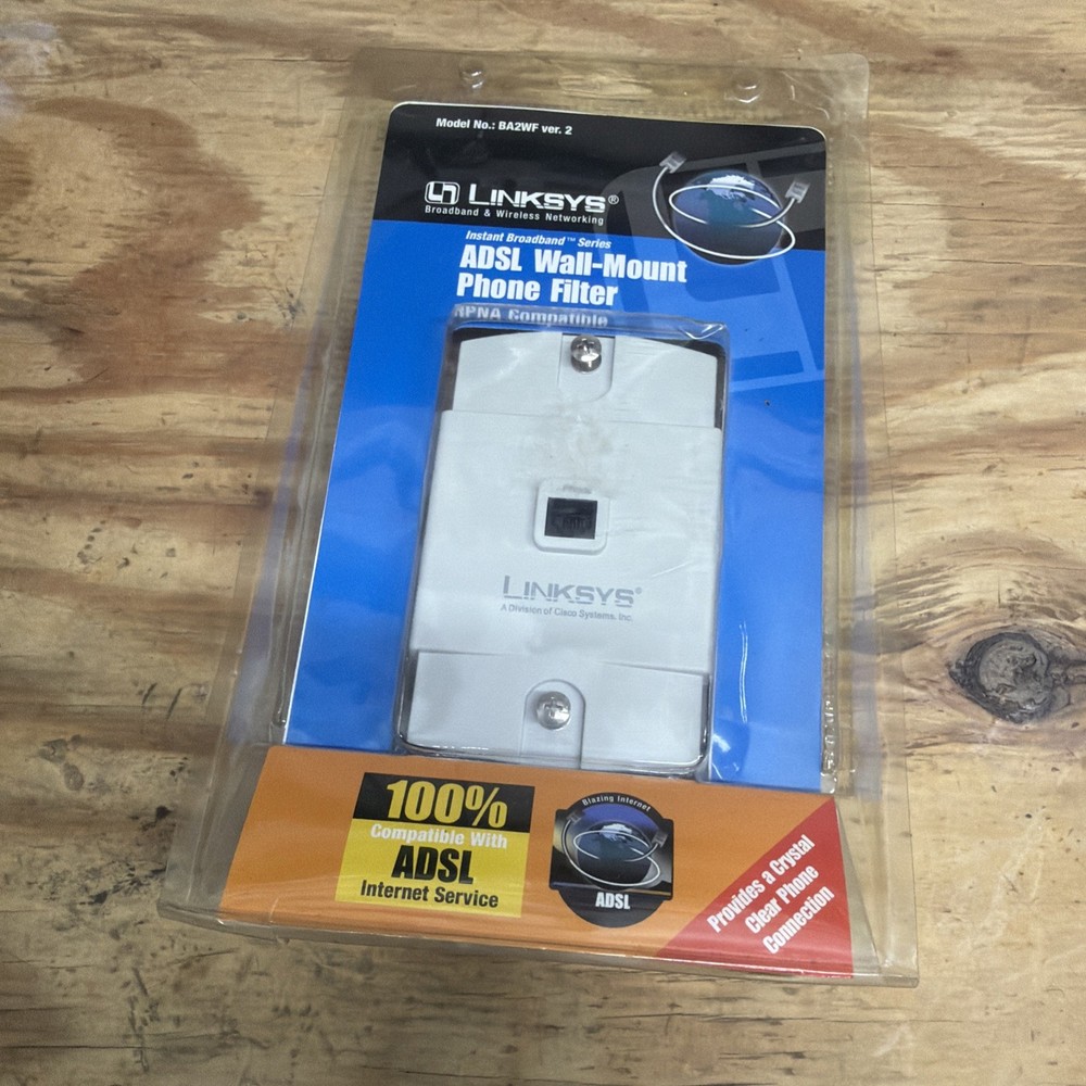 LINKSYS ADSL Wall-Mount Phone Filter