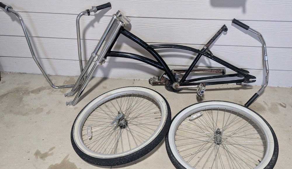 Lowrider Chopper Bicycle Frame Fork Parts