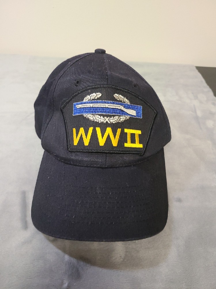 WWII Hat Infantry Leather Clasp