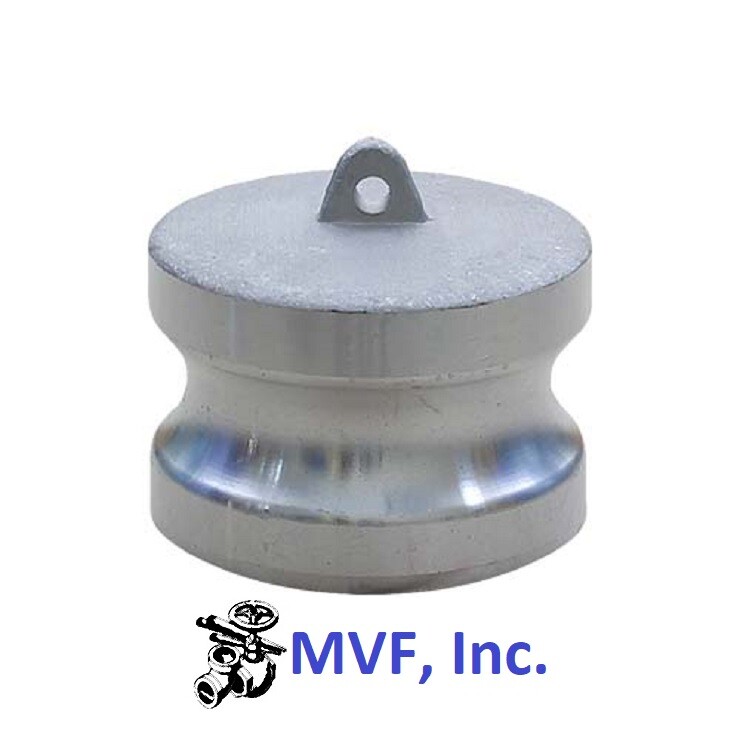 3" Type DP; Dust Plug Adapter Aluminum Hose Fitting Camlock