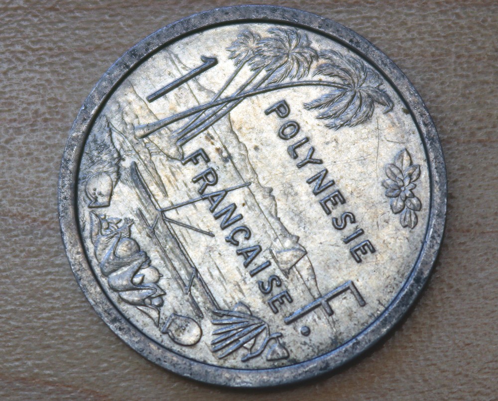 1984 French Polynesia 1 Franc