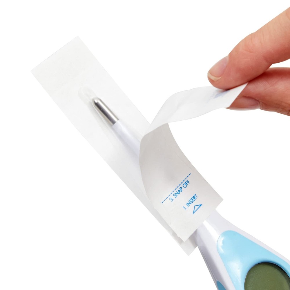 100 Pack Digital Thermometer Probe Covers Temperature Reading Sheath Sleeves