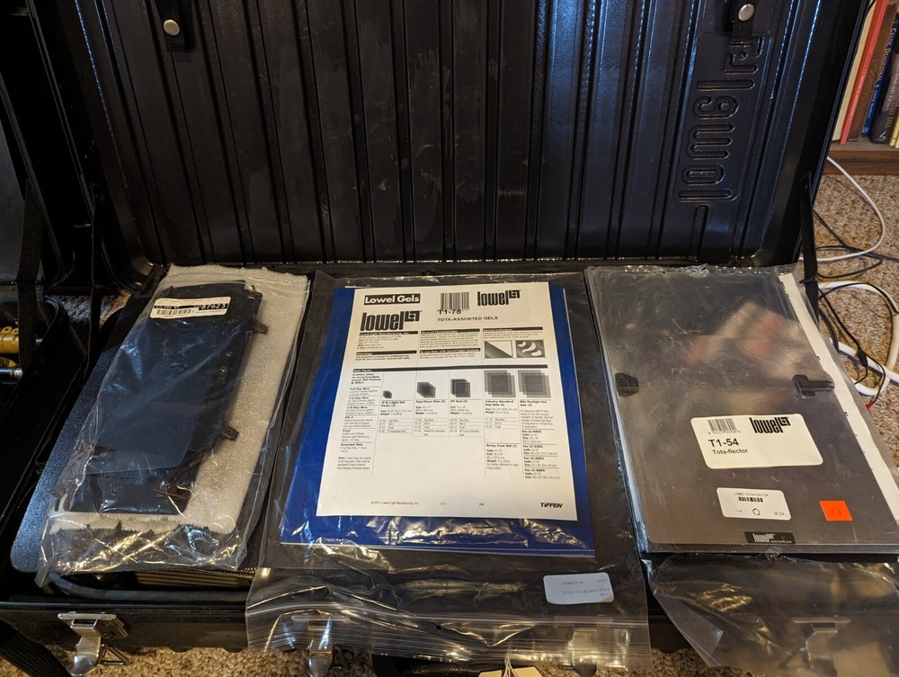 WOW...Lowell /Smith Victor Master Lighting Set