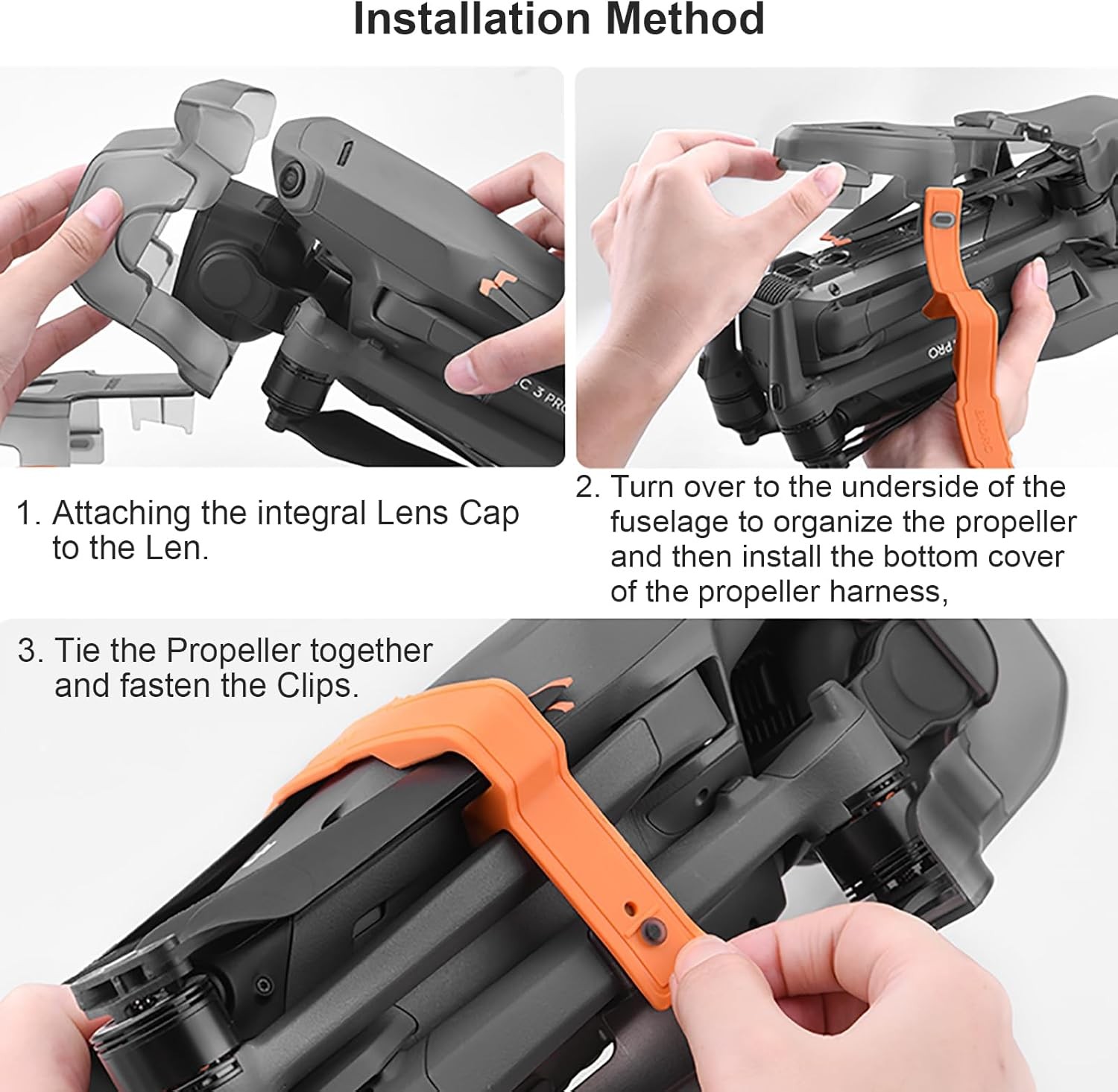 Propeller Holder & Gimbal Protector for DJI Mavic 3 Pro/Mavic 3 Pro Cine...