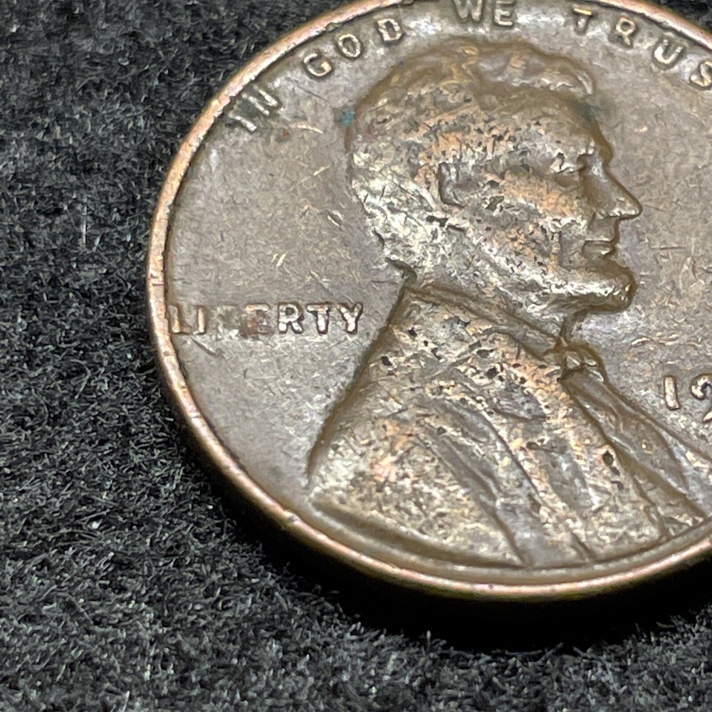 1948 Lincoln Penny Missing B in Liberty Error