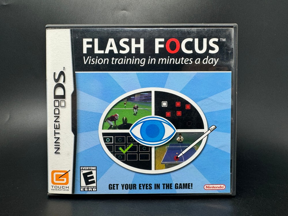 Flash Focus: Vision Training in Minutes a Day (Nintendo DS) *CASE ONLY*
