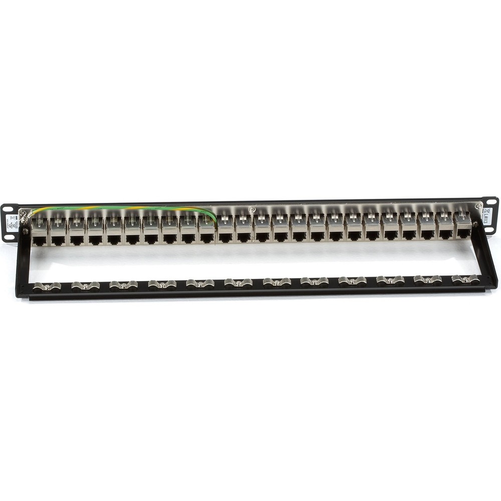 Black Box JPM814A_2 Cat6 Shielded Patch Panel 24-Port