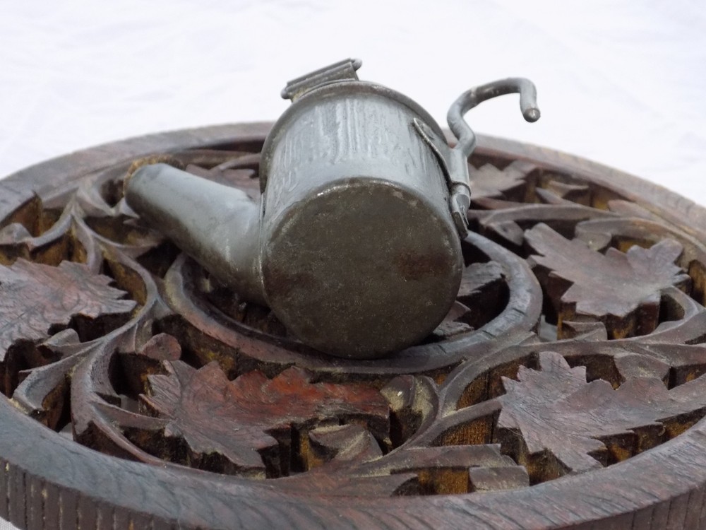 vintage dunlap"s mining lamp