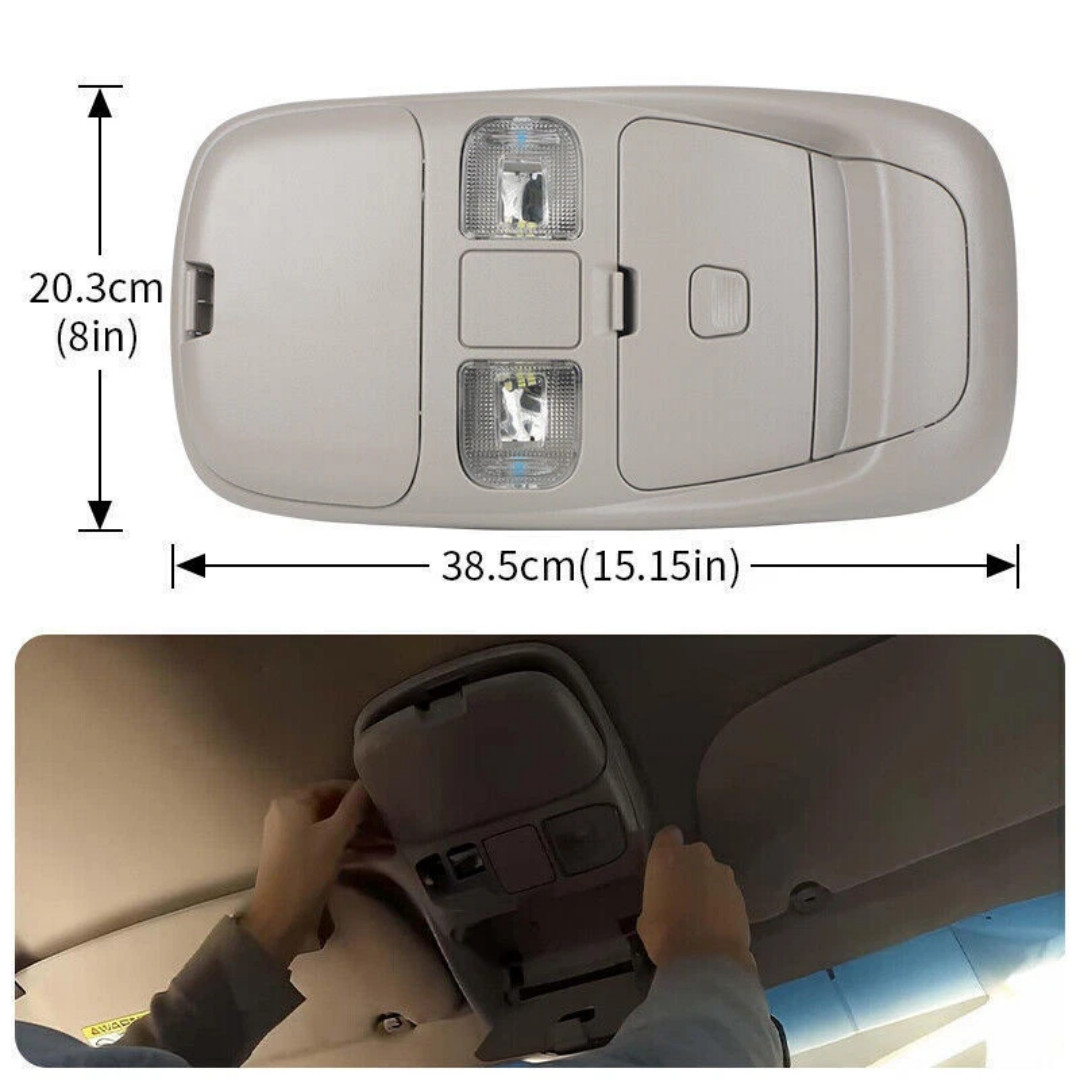 Overhead Console Dome Light Storage For 1998-2001 Dodge Ram 1500 2500 55350657