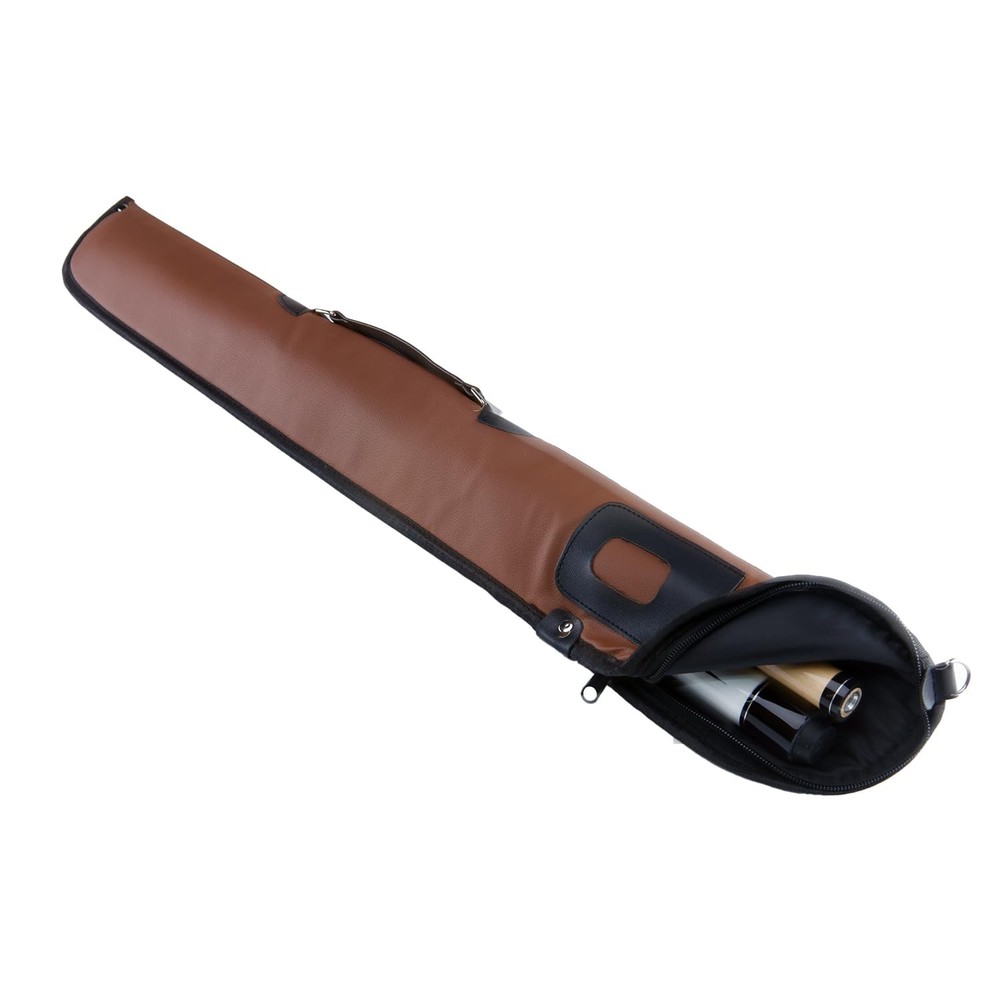 1x1 Pool Cue Case Soft PU Billiard Stick Bag