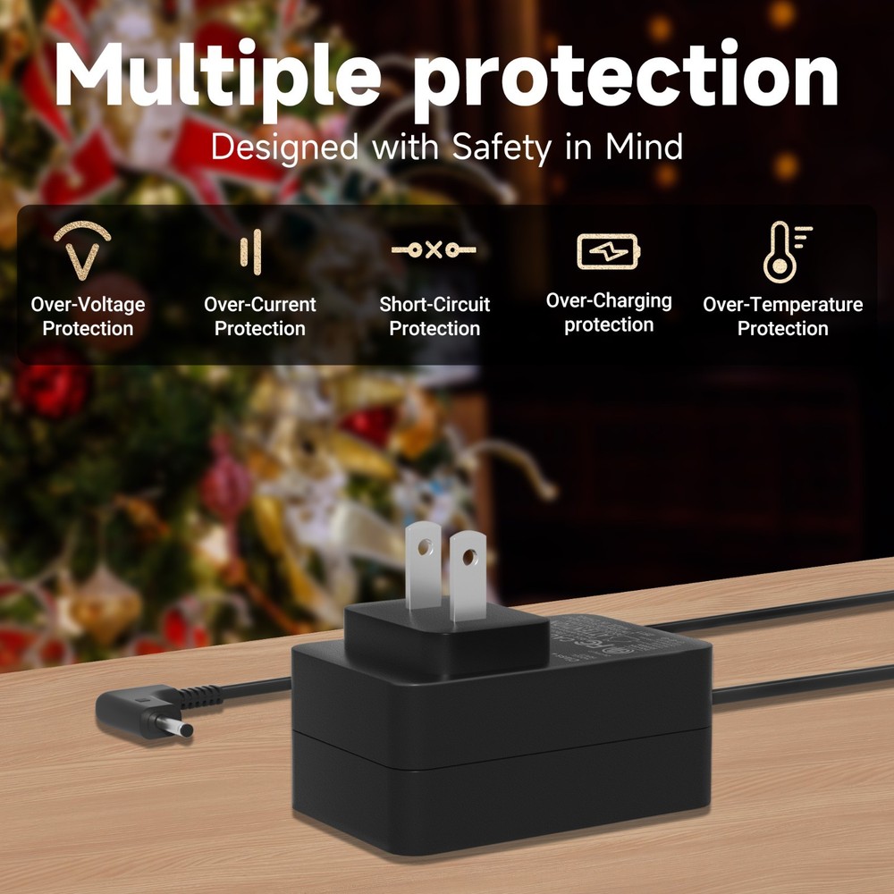 5V Power for Hallmark Keepsake and Magic Keepsake with 7 Plug for 2.5 mm