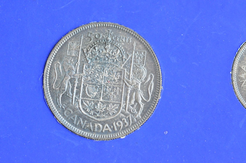 1937 Canada Specimen Coin Set -Great Condition box!