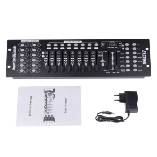DMX512 Controller 192CH & 40CH Control Console For DJ Disco Party Stage Lighting