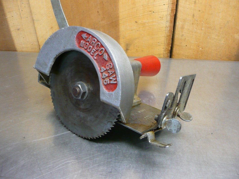 Vintage ARCO Circular Saw Attachment for Drill, Model 445