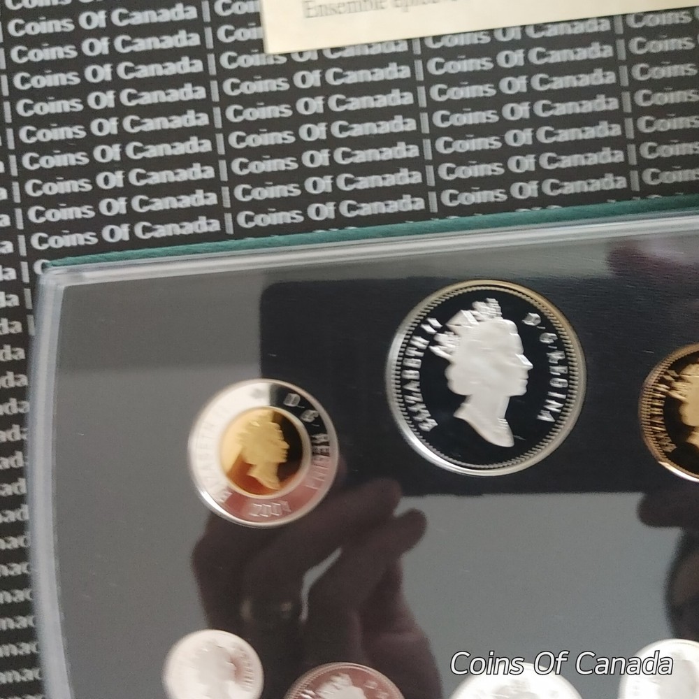 2001 Canada 8 Coin Proof Set - With Special Edition Silver Dollar #coinsofcanada