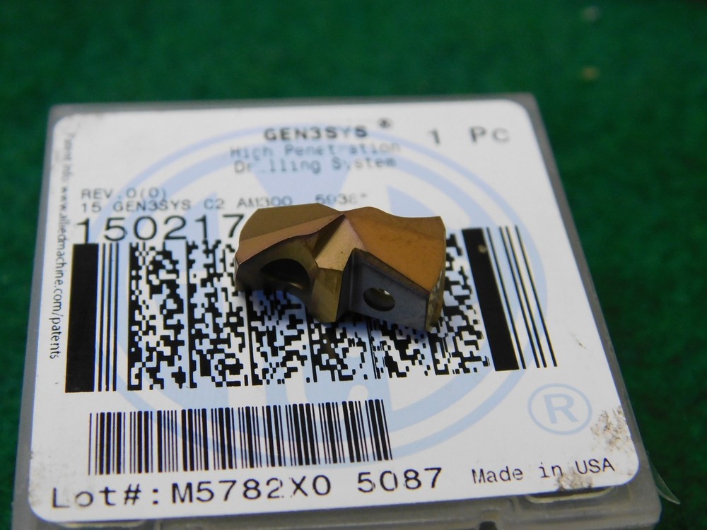 AMEC Carbide Replaceable Drill Tip GEN3SYS .5938" AM300