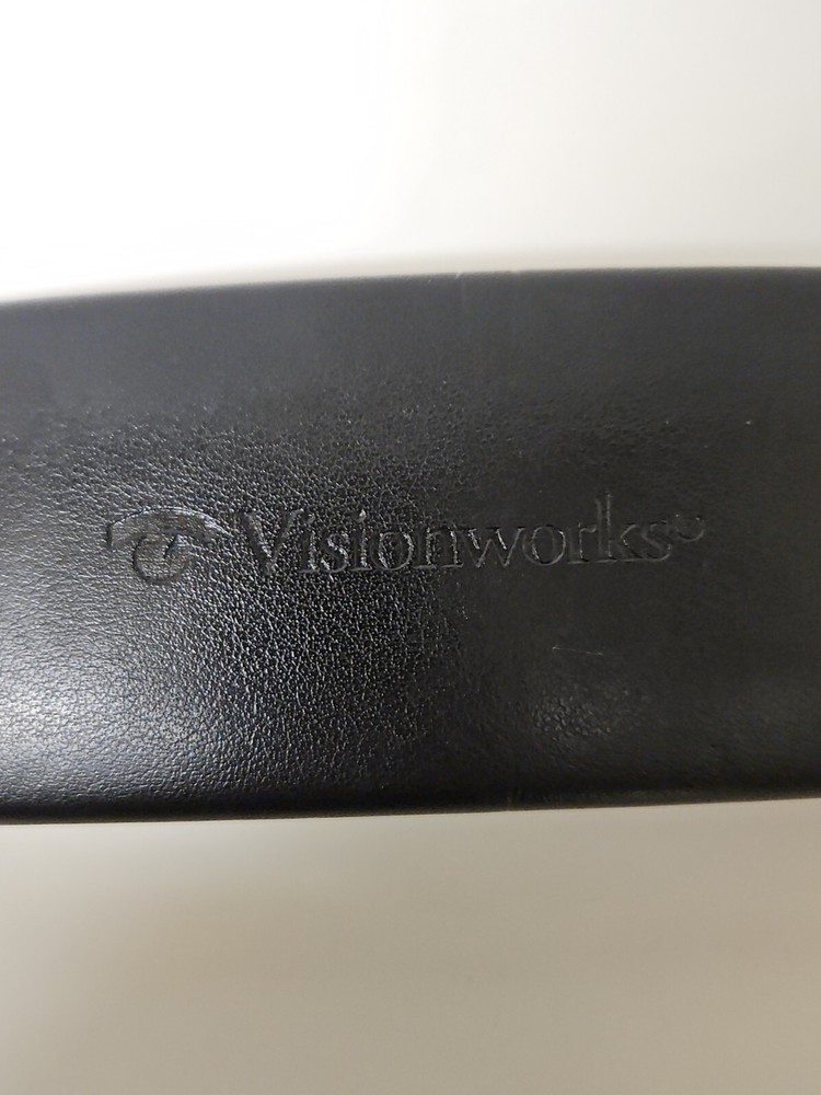 Vision Works Hard Black Clam Shell Eyeglass Case
