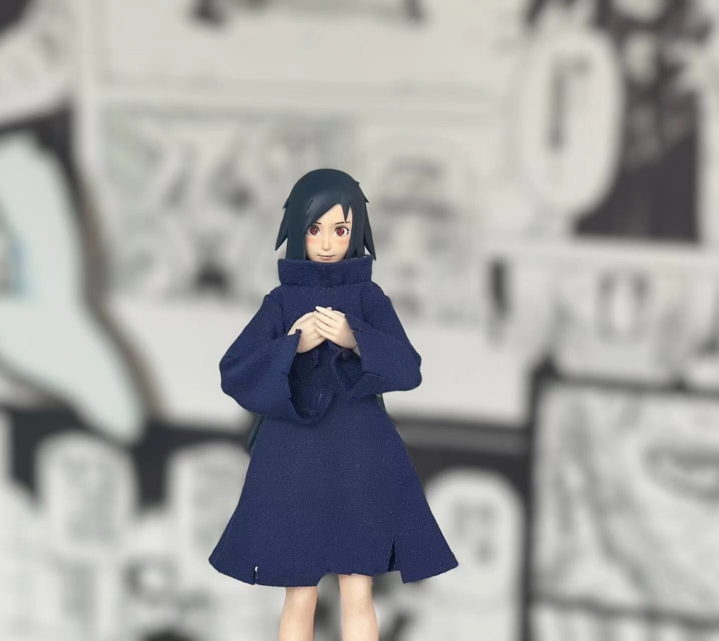 custom 1/12 Uchiha Hikari 6 inch shf figure