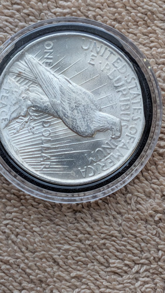 1923 Peace Dollar Silver Coin