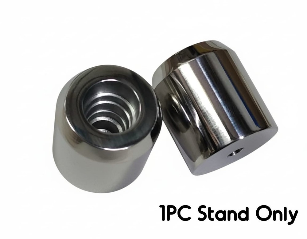 Stainless Steel Variable Width Weighted Safety Razor Storage Stand for timeless