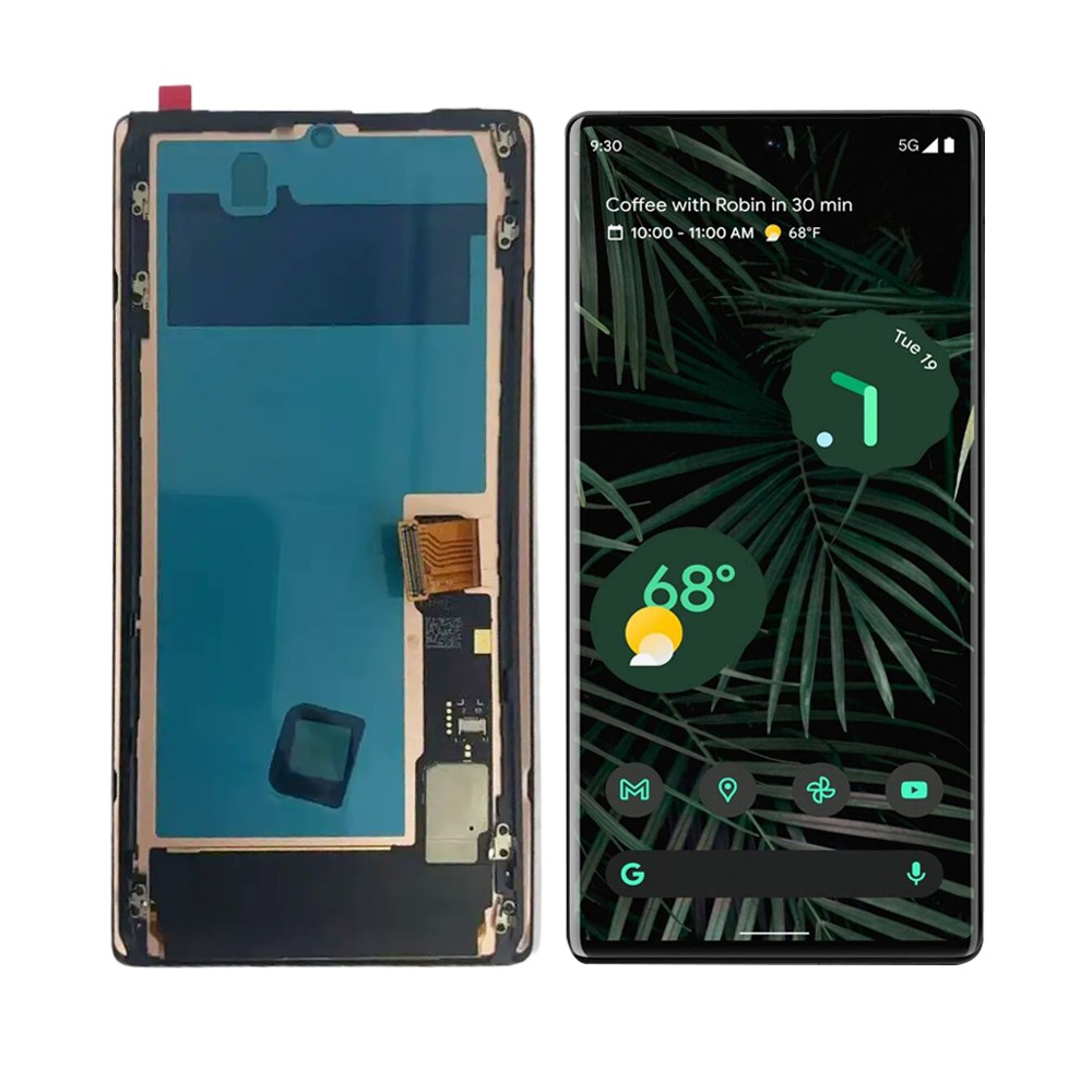 Replacement For Google Pixel 6 PRO OLED Display LCD Touch Screen Digitizer Frame
