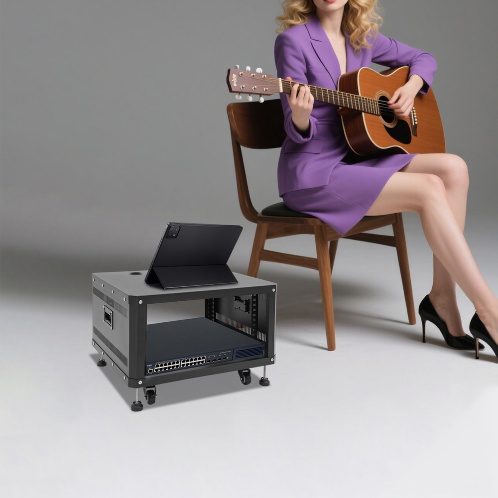 Audio Rack, Studio Rack with Wheels, Audio Rack with Wheels