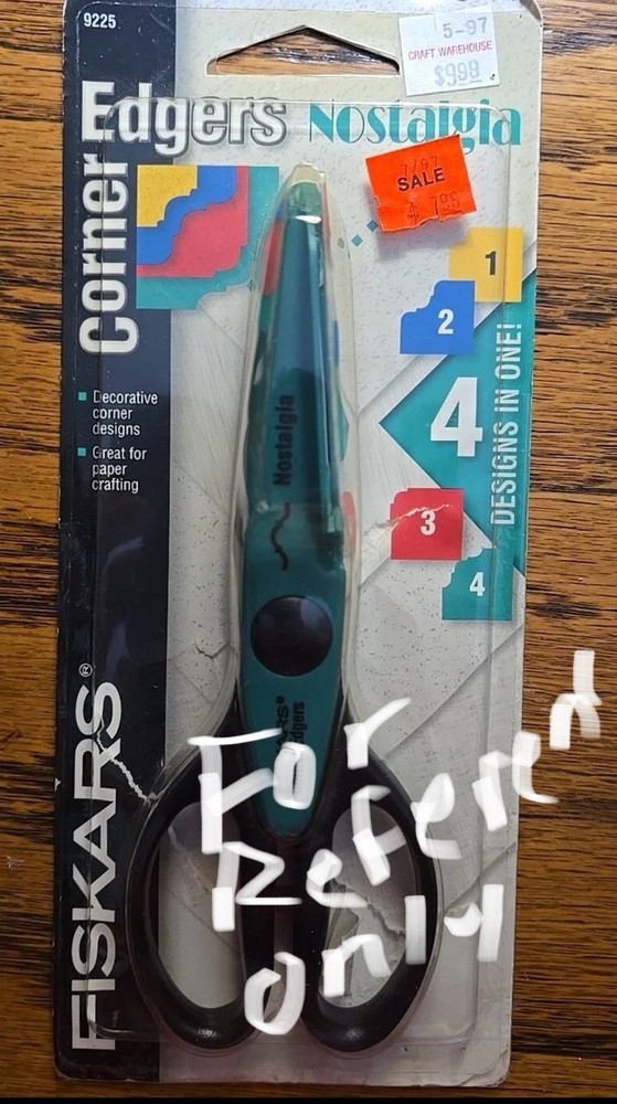 Fiskars Corner Edgers Nostalgia Scissors For Crafting