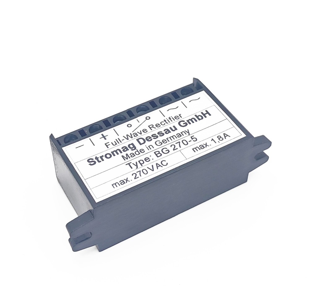 1X Type: BG 270-5 max.270VAC max.1,8A motor brake rectifier Full Wave