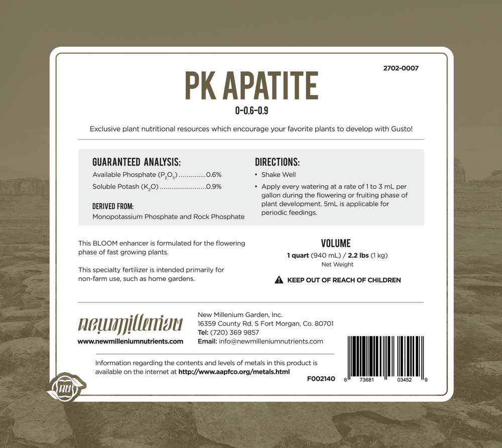 PK Apatite 32 fl oz Jug by New Millenium