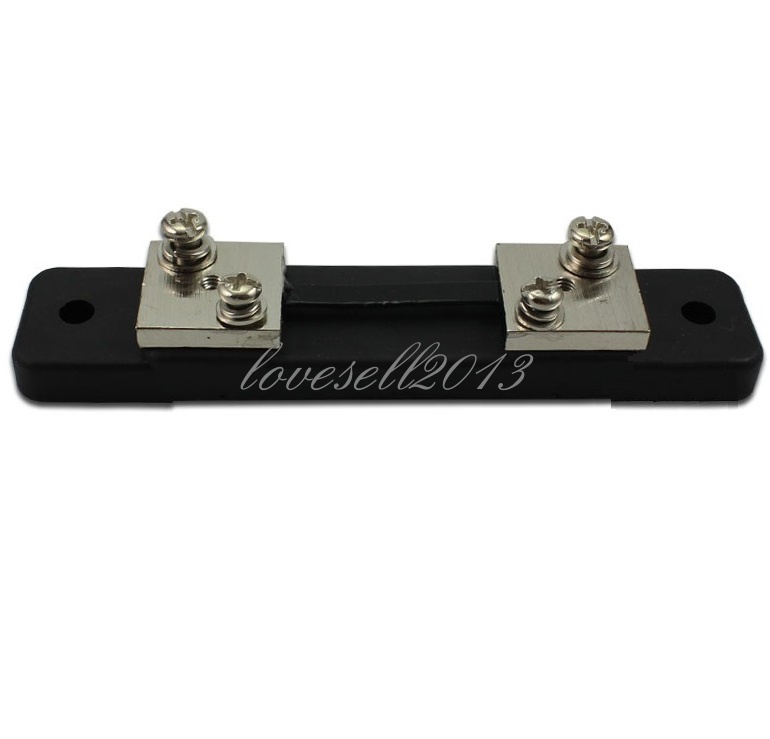 FL-2 DC 75mV 30A Current Shunt Resistor For Amp Ammeter Panel Meter LO