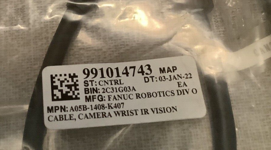 FANUC A05B-1408-K407 VISION CABLE 5M **NEW**