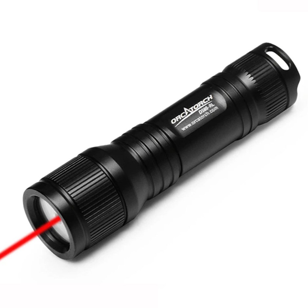 OrcaTorch D560-RL Red Laser Dive Light