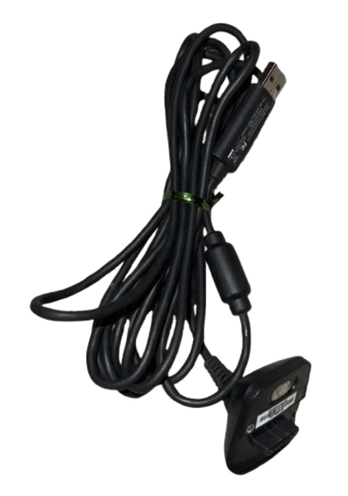 Microsoft Xbox 360 Play And Charge Kit Controller USB Charging Cable Plug OEM!