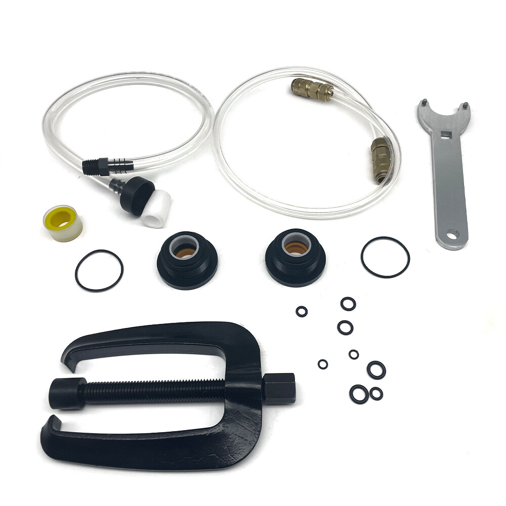FOR Seastar Hydraulic Steering Cylinder Seal + Bracket Puller + Bleed Kit HS5157