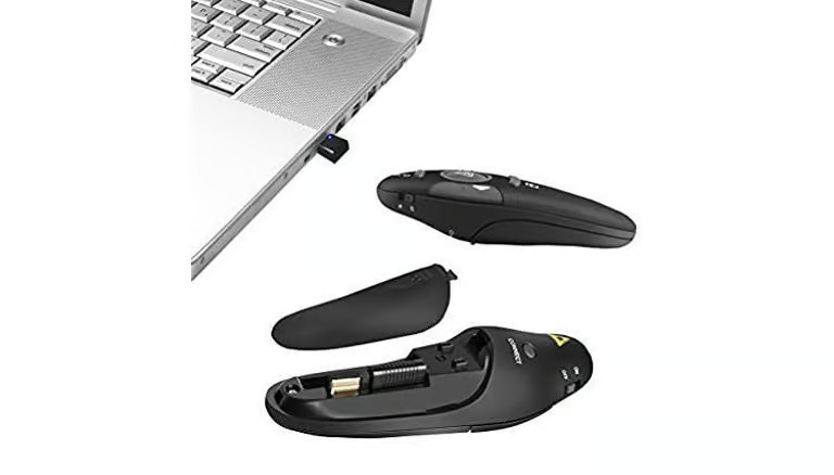 Beboncool Wireless Presenter 2.4GHz Remote (D100-US)