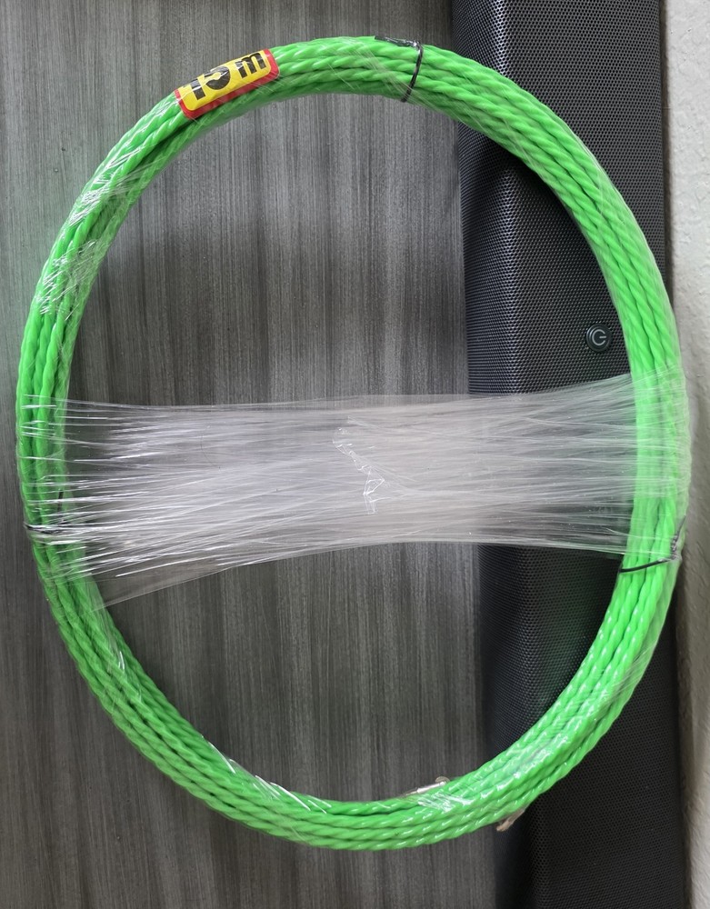 Fish Tape Wire Puller Through Wall Wire Threader Fish 49FT(15M)