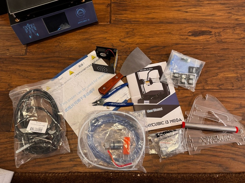 ANYCUBIC i3 Mega 3D Printer in Original Box Upgraded Stepper Drivers