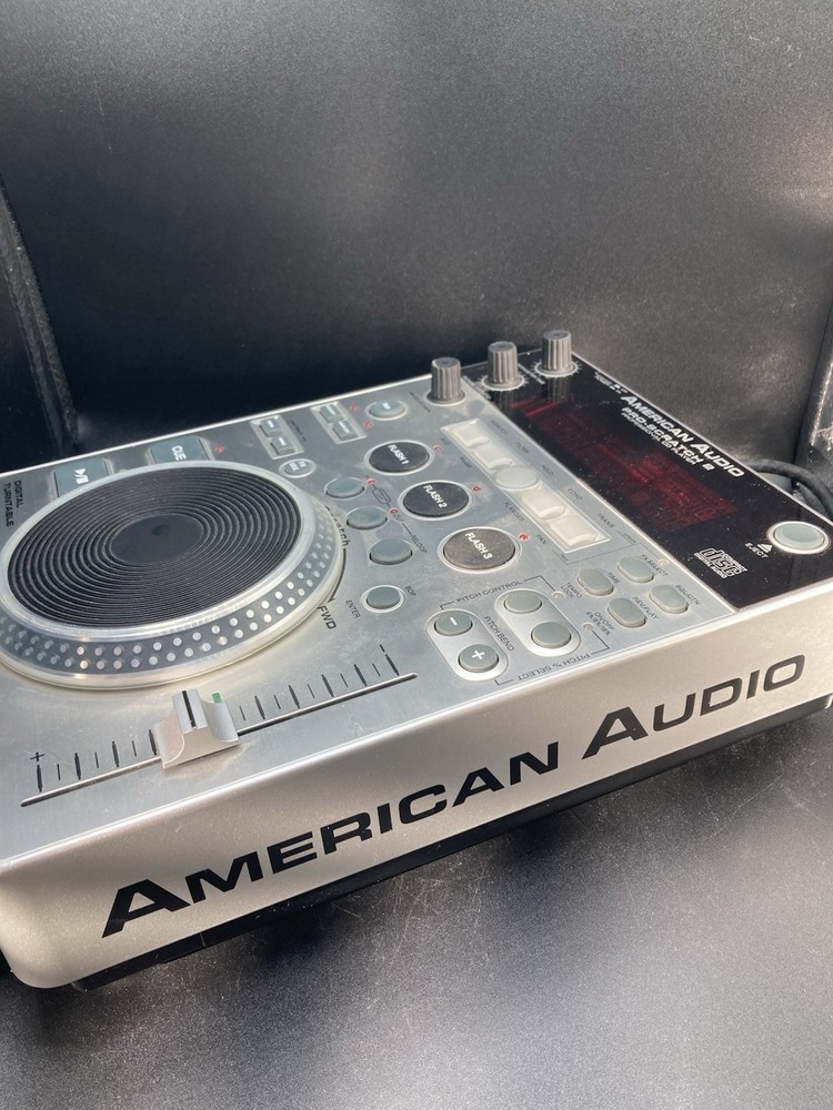 American Audio Pro-Scratch 2 CD Player Digital Turntable Controller. Tested!