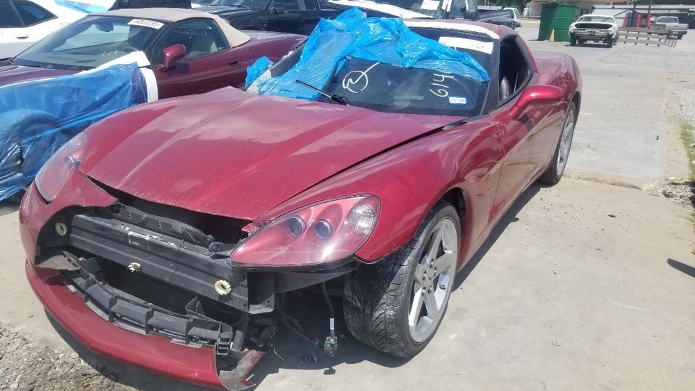 08 CHEVY CORVETTE C6 FRONT LOWER RADIATOR CORE SUPPORT